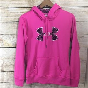 Under Armour Women’s Storm 1 Pink Hoodie Small